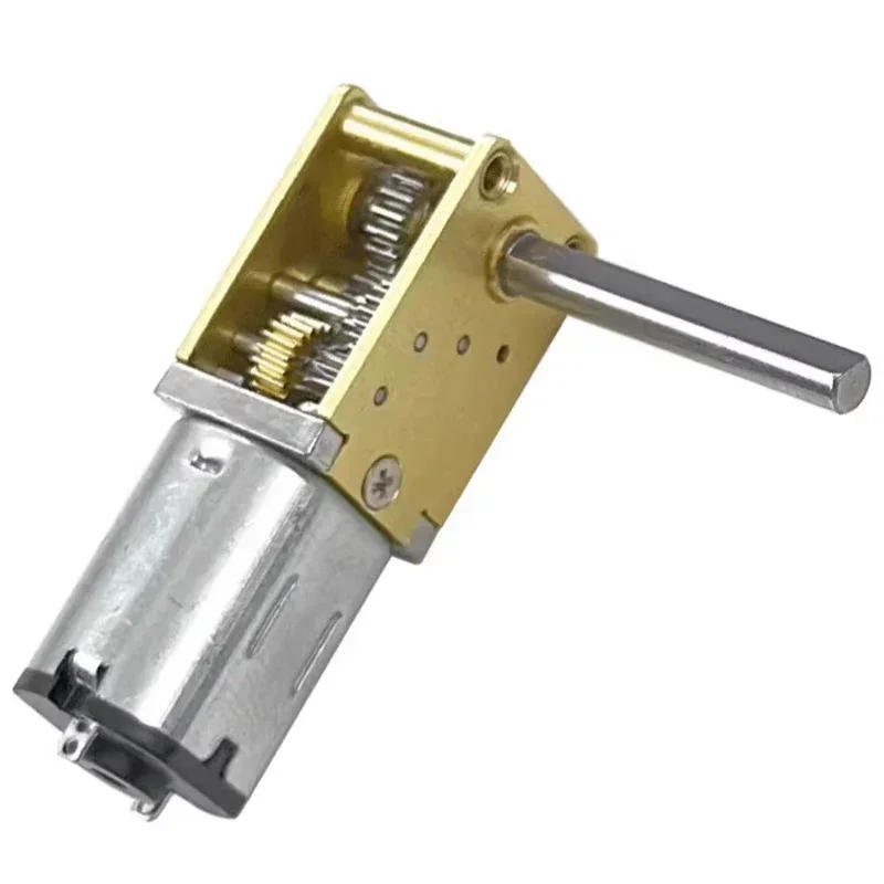 Description Picture 6 of itemDC3V 6V 12V N20-1218 Mini N20 Gear Motor Single/ Dual/ Long Shaft 4RPM-381RPM Slow Speed High Torque WormAll Metal gearbox Motor