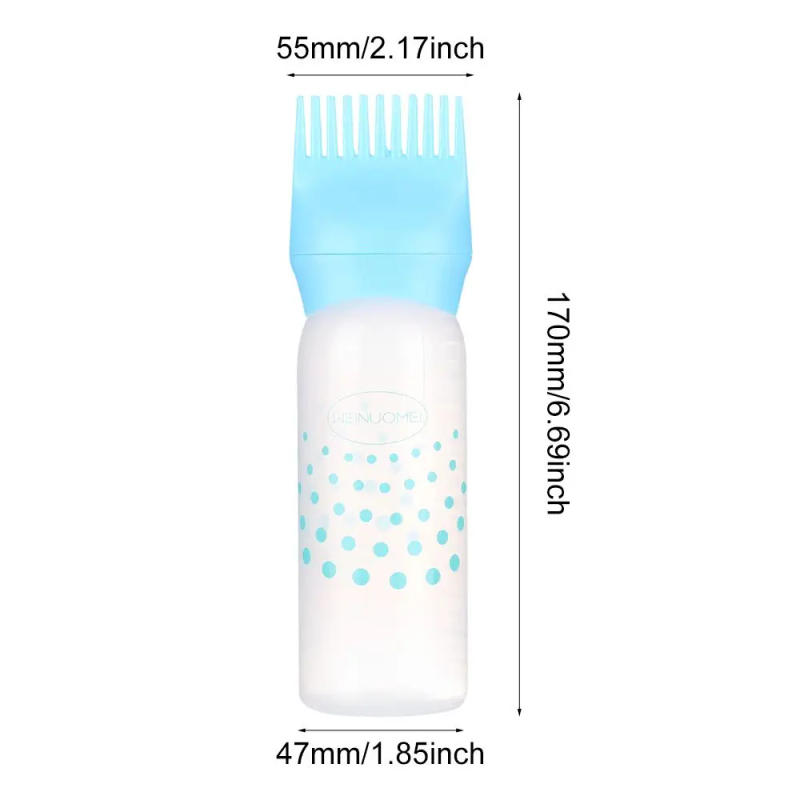 Description Picture 3 of itemHairdressing Coloring Dispensing Styling Tool Hair Dye Applicator Bottles Oil Comb Dyeing Shampoo Bottle Hair Coloring Tools