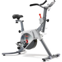 Indoor Stationary Cycling Exercise Bike for Home Cardio Workout, 4-Way Adjustable & Cushioned Seat