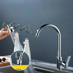 New 3 Modes Sink Faucet 360 Degree Rotation Filter Extension Tube Shower Water Saving Tap Universal Kitchen Gadgets Accessories