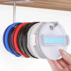 Tumbler Lid Organizer, Space Saving Cup Lid Organizer for Yeti Tumbler/Stanley Tumbler/Simple Modern Tumbler Lids 2pcs