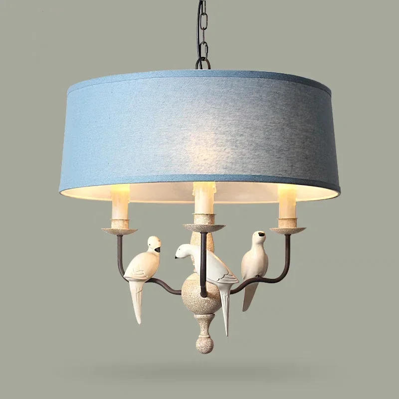 Description Picture 4 of itemNordic Vintage Birds Pendant Lights Bird Design Lamps for Dining Room Restaurant Cafe Hanging Suspension Light Free Shipping