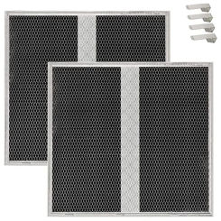 HPF36 Charcoal Filter Non-Ducted Charcoal Filter,Grease Filters Type XC For S97020466 Range Hood Filter Parts Accessories 2Pcs