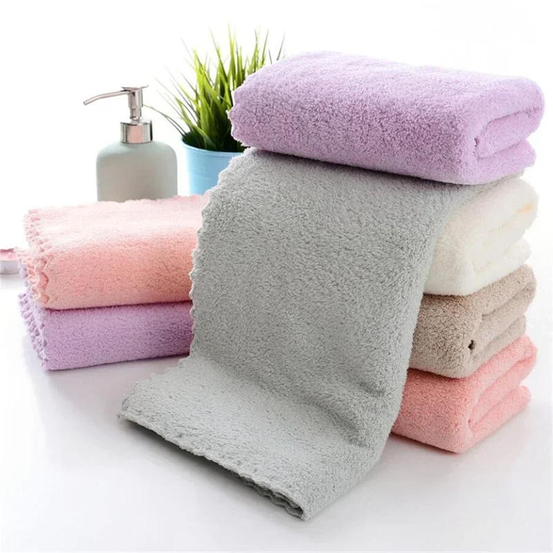 Description Picture 4 of itemNew Super Absorbent Bath Towels For Adults Large Coral Fleece Bathroom Body Spa Sports Luxury Microfiber Towel