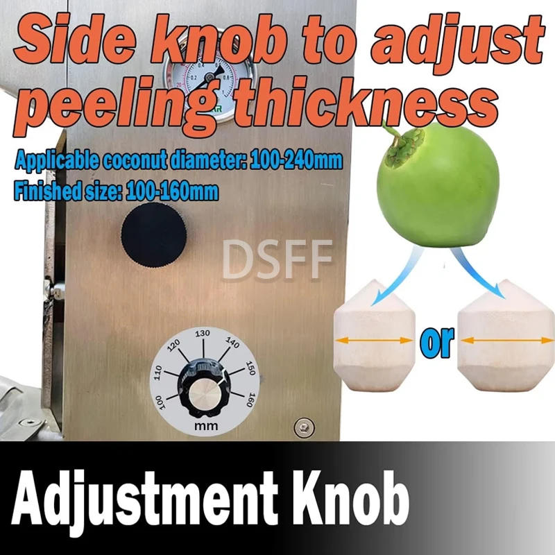 Description Picture 6 of itemPortable Electric Coconut Peeler For Young And Fresh Coconut Skin