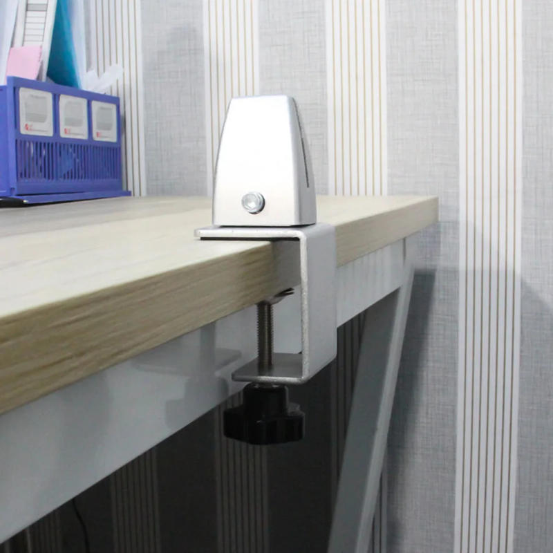 Description Picture 5 of itemPartition Clip Glass Clamp Bracket Household Accessories No Drill