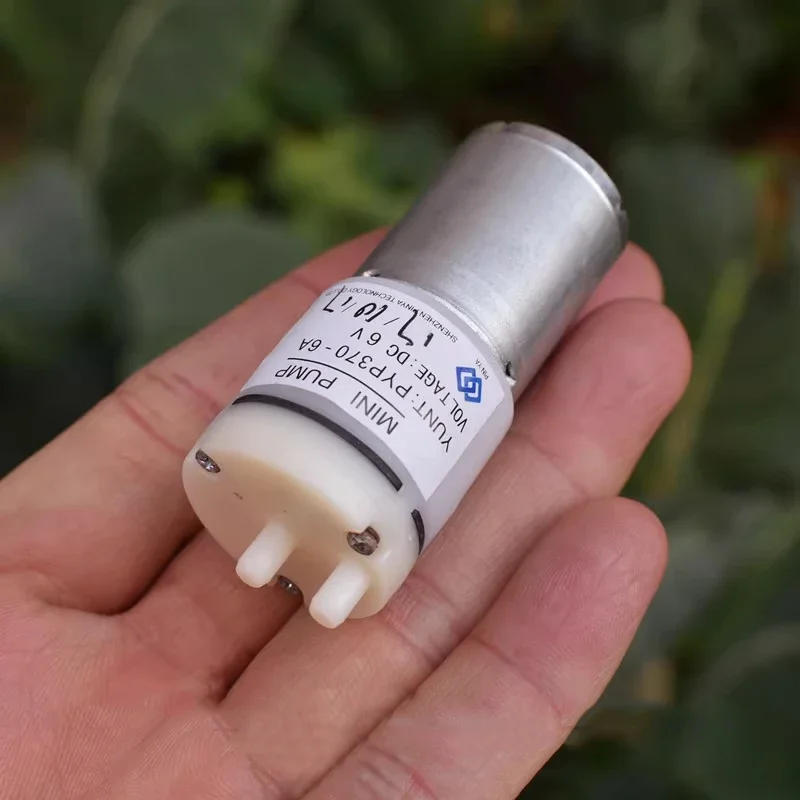 Description Picture 3 of itemPYP370-6A DC 5V 6V Small 370 Motor Diaphragm Pump Vacuum Air Oxygen Pressure Pump Mini Negative Pressure Suction Pump