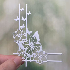 Butterfly flower vine Metal Cutting Dies for DIY Scrapbooking Album Paper Cards Decorative Crafts Embossing Die Cuts