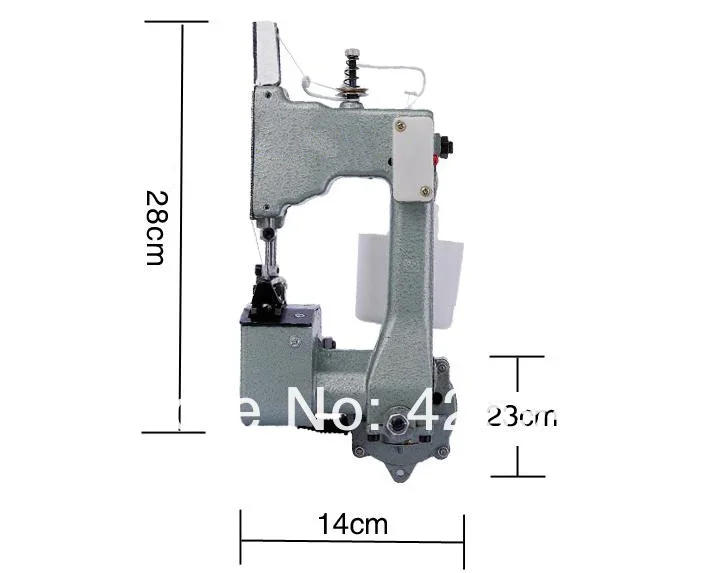 Description Picture 6 of itemGK9-2 Portable Manual sealing machine,hand bag sewing machine,Hand Packet machine,Automatic Tangent,woven bag capper,sack closer