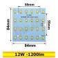 12W 84x84mm