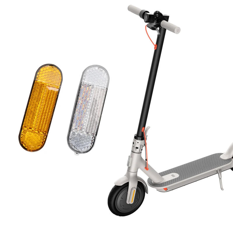 Description Picture 4 of itemABS Reflective For Iconic Brand Mi Electric Scooter 1S Pro Pro2 M365 Front Tube Night Warning Bicycle Motorcycle Safety Parts