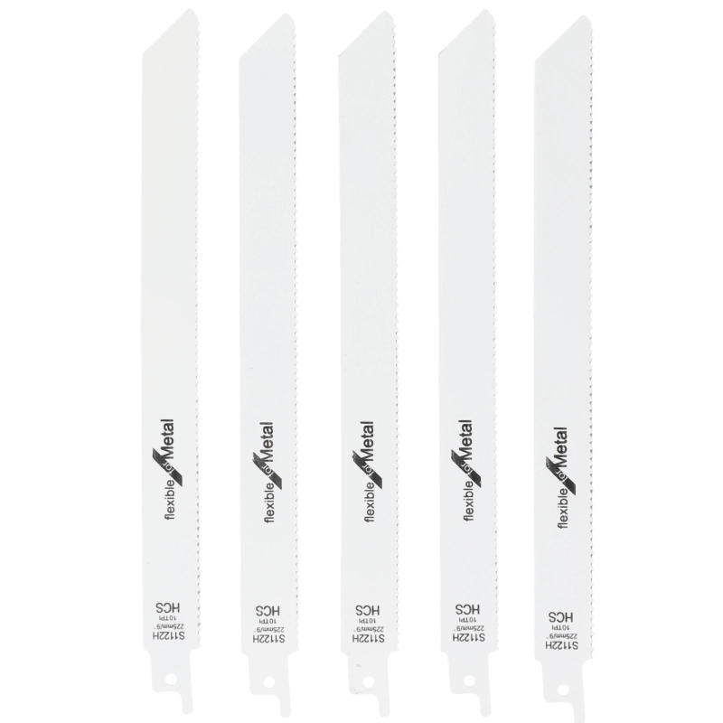 Description Picture 3 of item5 Pcs 25mm BI-Metal Reciprocating Saw Blade For Metal Wood Cutting Carbon Steel Reciprocating Saw Blades Power Tool