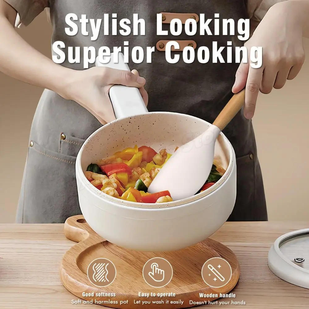 Description Picture 6 of item14PCS Silicone Kitchen Utensils Cooking Set Food Grade Cookware Utensils Turner Spatula Measuring Spoon Practical Kitchenware