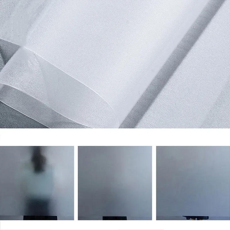 Description Picture 4 of itemWindow Film Privacy, Stained Glass Film, Frosted Opaque Glass Clings, Sun Blocking Vinyl Window Stickers for Door Home Office