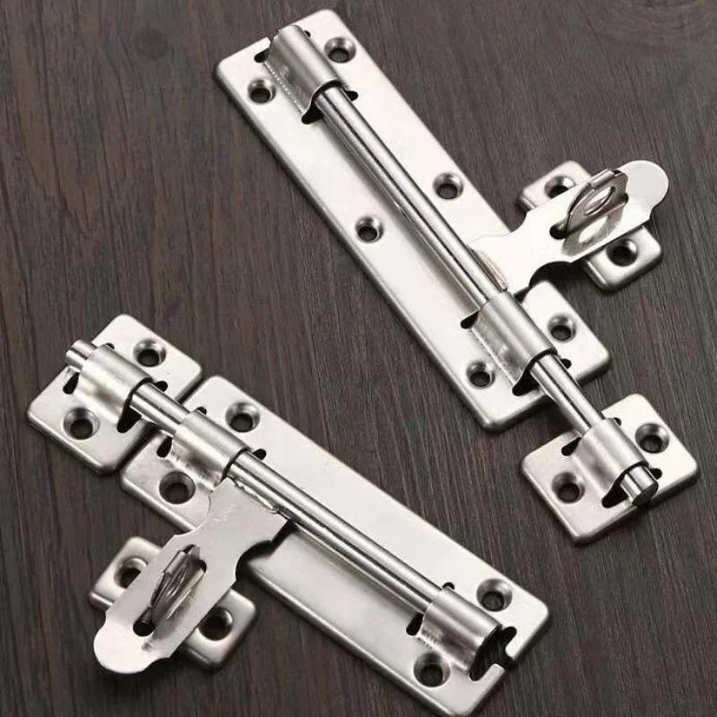 Description Picture 4 of item4/6/8Inch Stainless Steel Gate Safety Door Bolt Slide Bolt Lock Gate for Gates Fences Garage Shed Doors Hardware