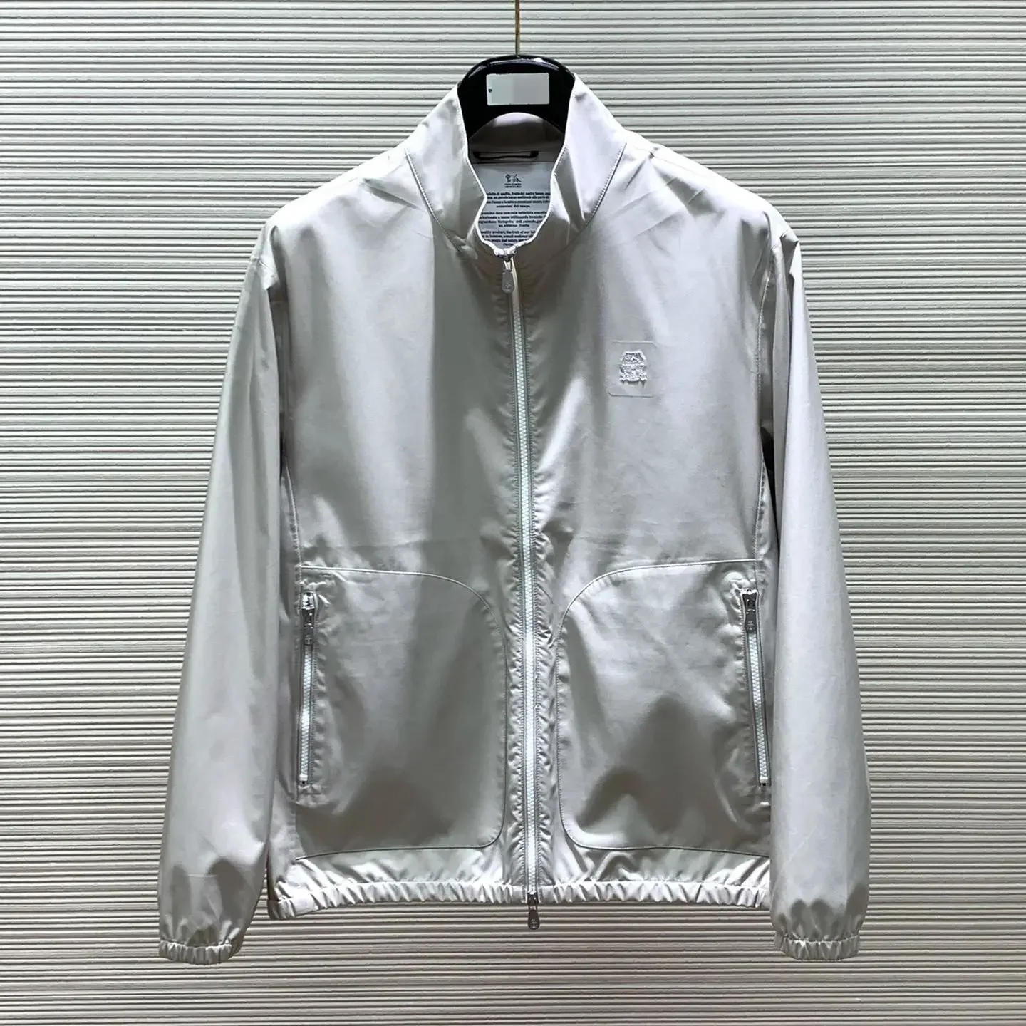 Description Picture 2 of item2024   SIJITONGDA    2024 Spring/Summer New Coat Navy Blue  M-3xL