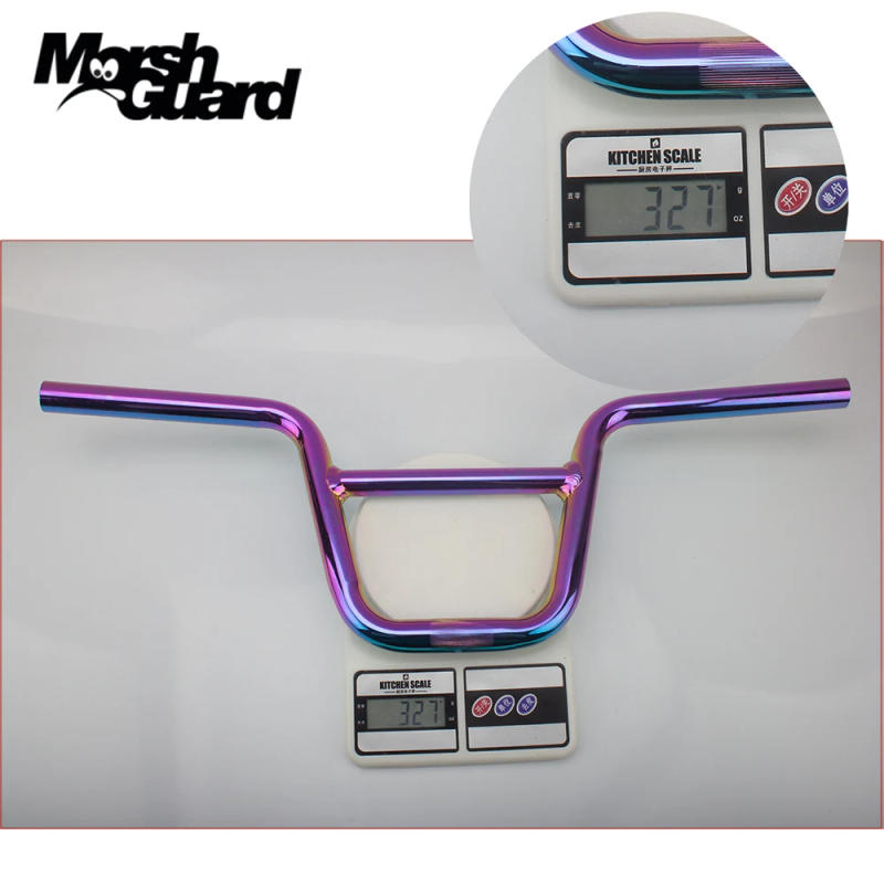 Description Picture 6 of itemBMX Bike Handlebar 22.2mm 580mm Fold Bicycle Raised U-shaped Double Handlebars Swallow Handle Aluminium Alloy MTB Bike Stem Part