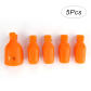5pcs Orange Toe