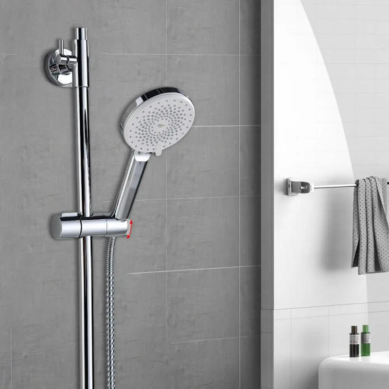 Description Picture 3 of item1pc Shower Head Holder Adjustable Self Adhesive Showerhead Bracket Wall Mount Stand SPA Bathroom for Slide Bar Slider  home