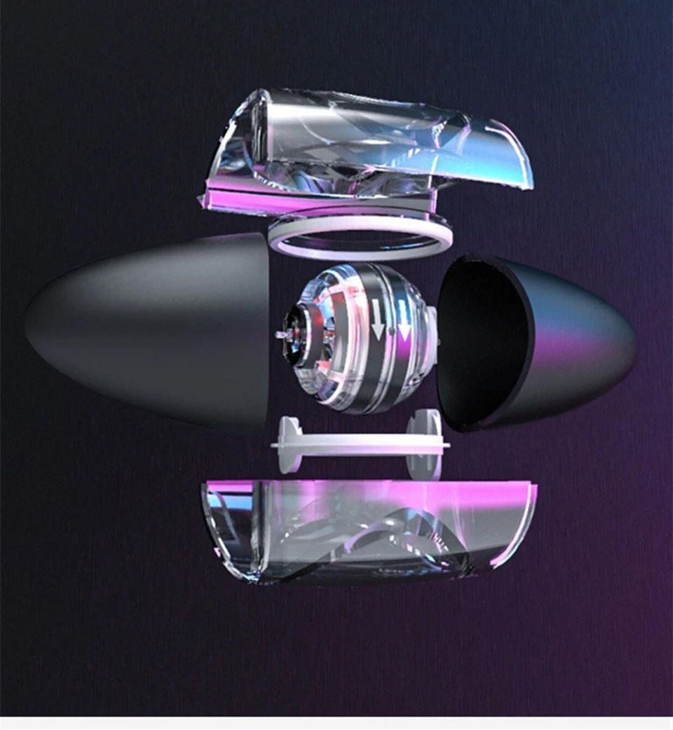 Description Picture 6 of itemGyro Ball Colorful LED Light Power Wrist Ball Hand Strengthener Autostart Gyroball Grip Muscle Relax Exerciser Workout Equipment