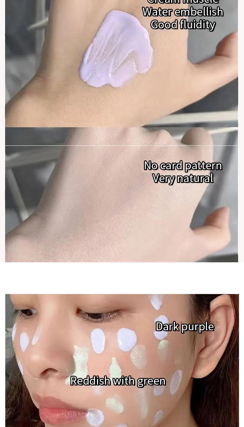 Description Picture 3 of itemSilky and clear primer, natural cream to brighten and prevent makeup from coming off easily, foundation liquid,