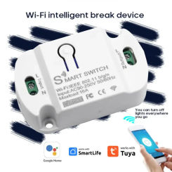 Tuya Wifi Smart Switch Module Timer Voice Relay Wireless Switch Smart Home Led Light Smart Life With Alexa Home 16A 10A