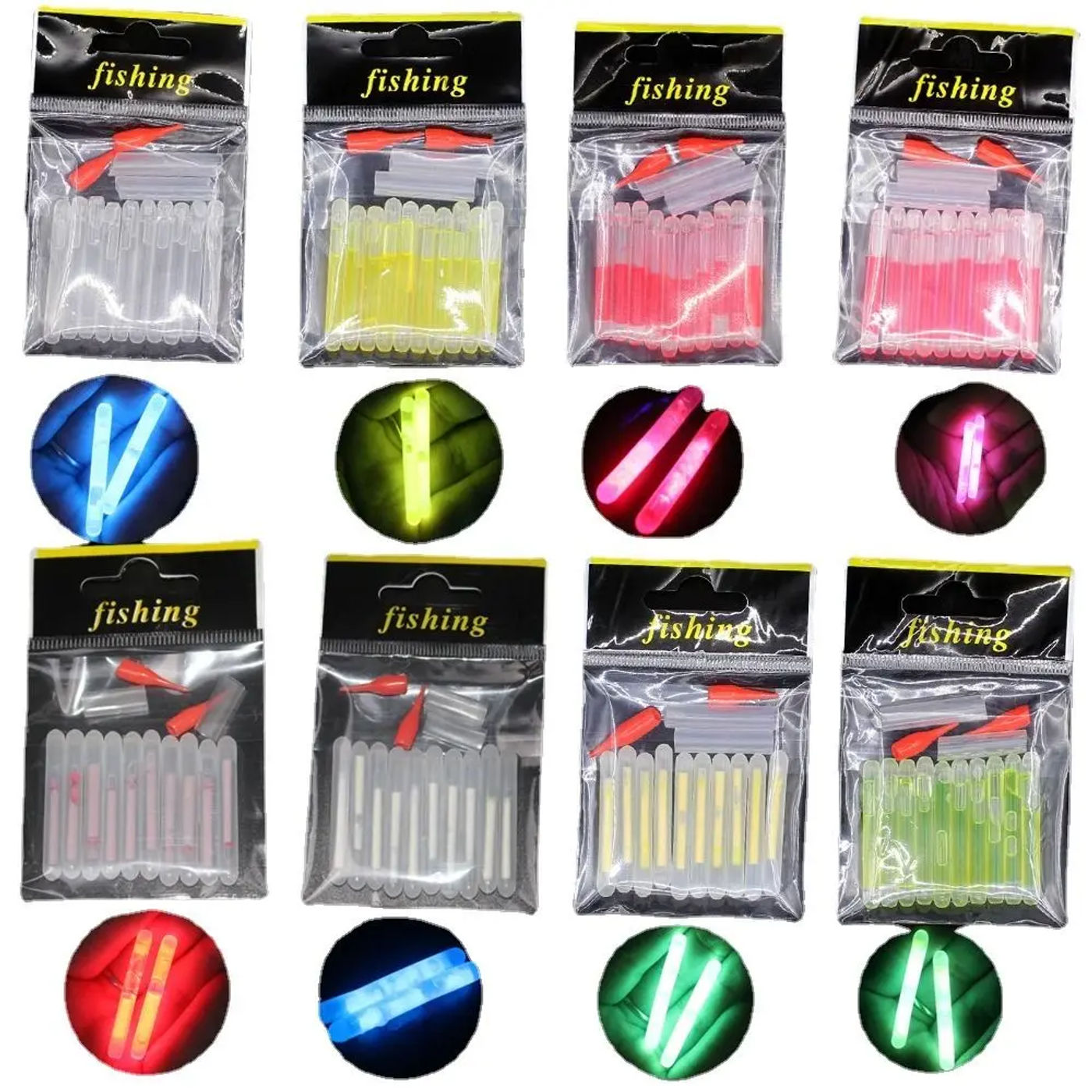 Description Picture 2 of itemChemical Light Light Sticks Dark Glow Light Night Float Fishing Light Stick Fishing Float Luminous Float Fluorescent Lightstick