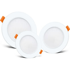 Round Led Downlight SMD 2835 LED Recessed Downlight 3W 5W 7W 9W 12W Driverless AC220V Ceiling Spot Light Indoor Lighting