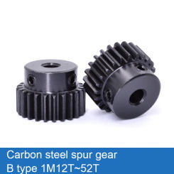 Spur gears 1M 35T -70T motor boss rack hole 5/6/7/8/10/12