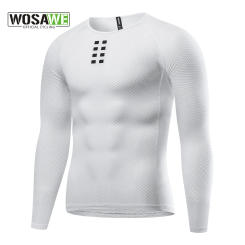WOSAWE Men's Base Layer Quick Dry Moisture-wicking Cycling Undershirt MTB Bike Vests Compression Bicycle Sport Cycling Jersey