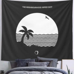 Wiped Out The Neighbourhood Tapestry Wall Hanging Rock Music Home Decoration Window Curtain Throw Towel Blanket Bedding Sheet