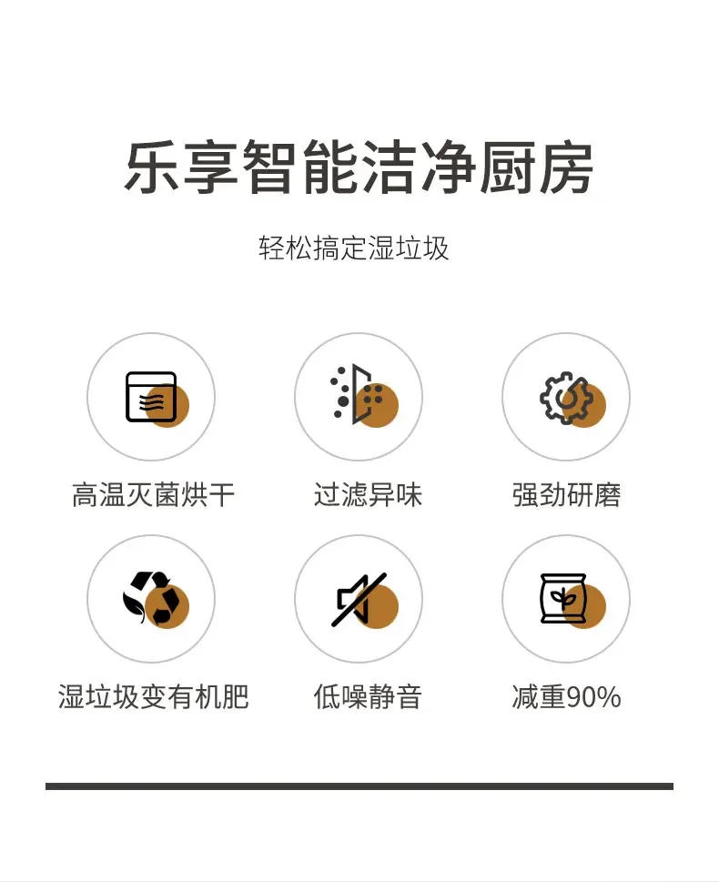 Description Picture 3 of itemKitchen Food Waste Shredder Microbial Degradation No Need To Install Mini Kitchen Waste Disposer Machine Kitchen Appliance