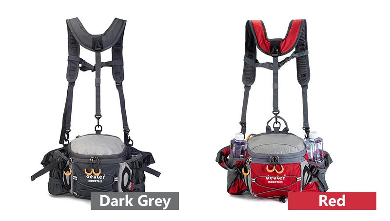 Description Picture 6 of itemOutdoor Hiking Waist Bag Cycling Mountaineering Backpack Running Water Bottle Pack Waterproof Mollel Bag Camping Fishing Sports