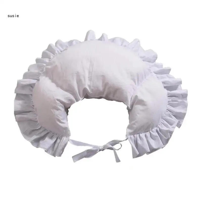 Description Picture 6 of itemX7YA Victorian Bumroll Bum Pad Bustle Pannier White Petticoat Underskirt for LARP