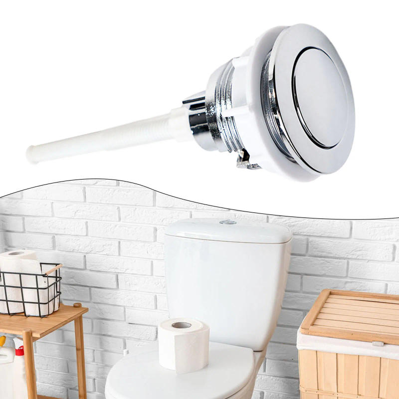 Description Picture 2 of item38mm Bathroom Toilet Push Button Single Flush Button Toilet Water Tank Button Water Tank Cover Parts