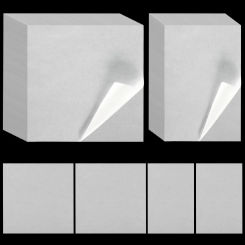 220 Sheets Diamond Painting  Paper Double-Sided Non-Stick Painting Cover Replacement 5D Diamond Painting Accessories Tool