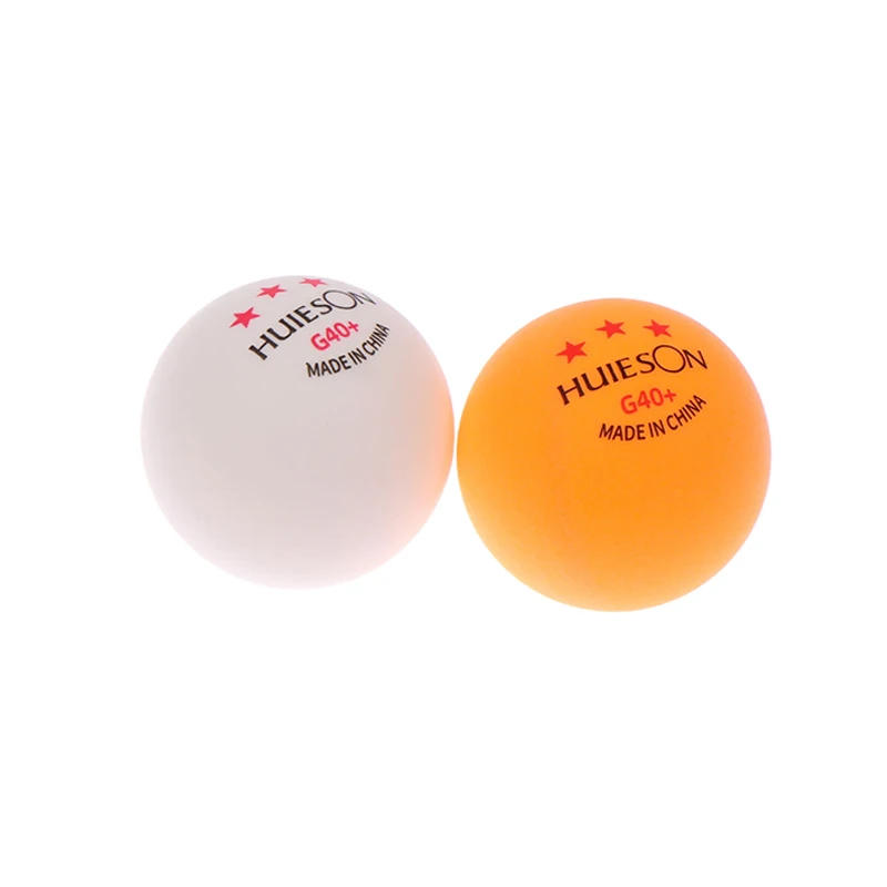 Description Picture 5 of item10Pcs  ABS Ping Pong Balls For Table Tennis Club Training Pingpong Balls 3 Star Table Tennis Training Balls G40+ White Orange