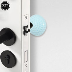Hot Soft Rubber Pad Silent Protection Wall Self Adhesive Door Stop Spherical Style Rubber Pad Door Handle Home Protective Pad