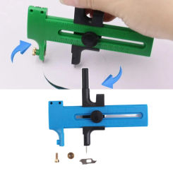 1pc Compass Cutter Adjustable Circular Cutting Tool for Making Fabric Crafts DIY Scrapbook Art Craft Tool Circle Paper Cutter