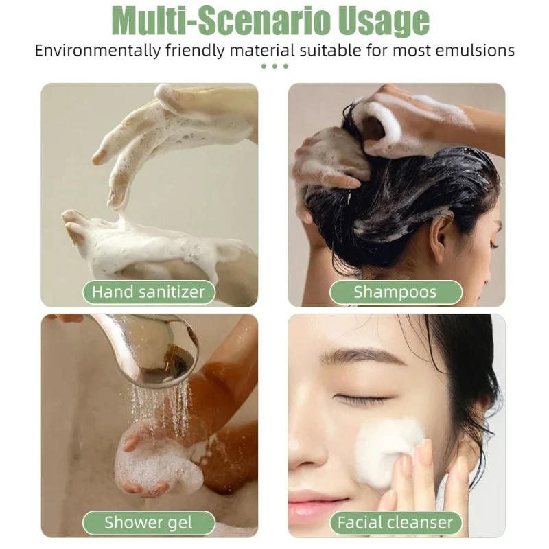 Description Picture 4 of item300/500ml Soap Dispenser Frosted Shampoo Pump Bottle Refillable Lotion Container Shower Gel Soap Pump Can Bathroom Accessories