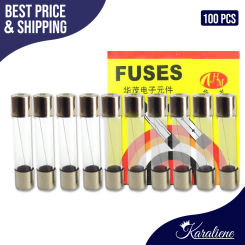 100PCS 6*30mm glass fuse 250V 0.1A 0.2A 0.5A 1A 1.5A 2A 2.5A 3A 3.15A 4A 5A 6A 6.3A 7A 8A 9A 10A 12A 13A 15A 20A 25A 30A