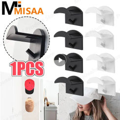 Baseball Cap Hook Traceless Hat Hanger Home Door Wall Mount Cap Headset Necklace Organizer Display Rack Hat Storage Rack Holder