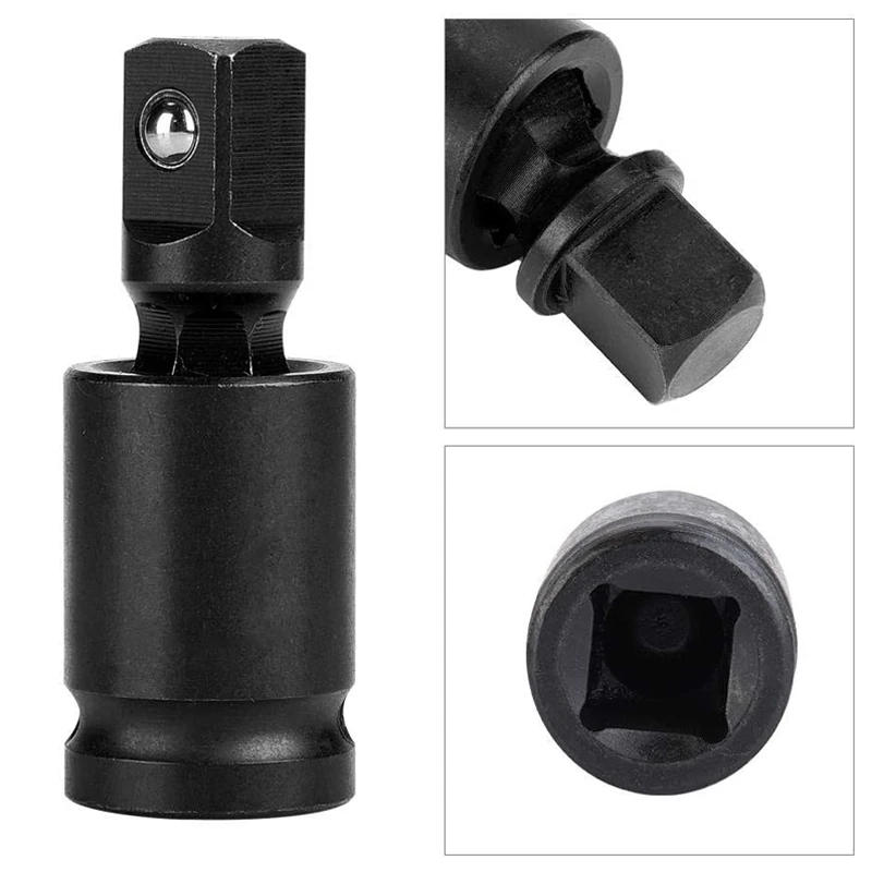Description Picture 3 of item360 Degree Swivel Knuckle Joint Air Impact Wobble Retractable Universal Socket Adapter Hand Tool Wrench Accessories 1/2 3/8 1/4