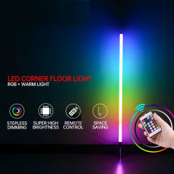 Led Corner floor light APP Wifi Tube light Smart USB Atmosphere lamp RGB+WW+CW light