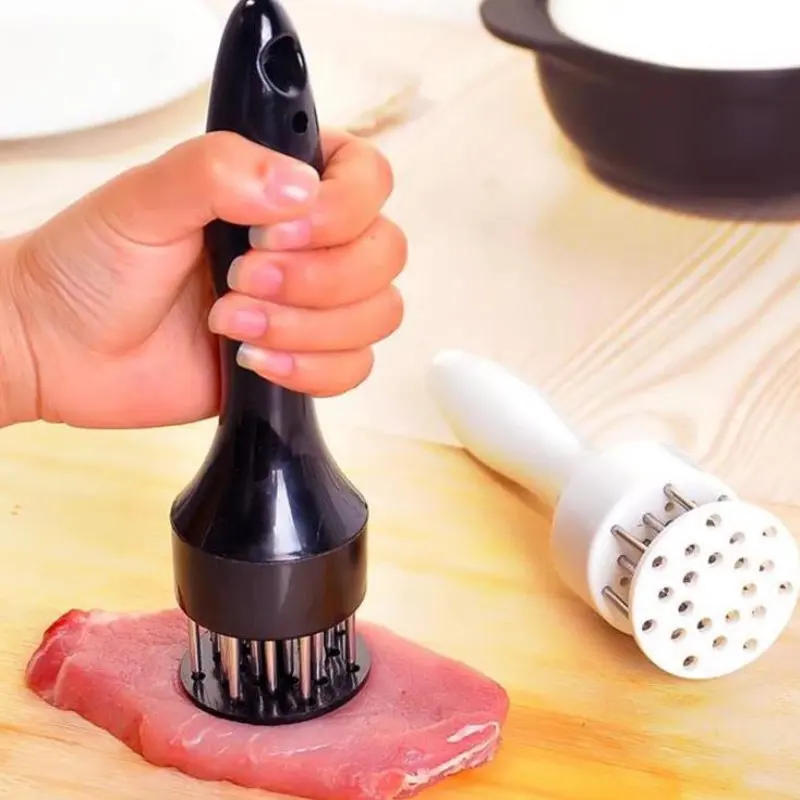 Description Picture 4 of itemProfessional Meat Grinder Steak Pork Mincer Needle Kitchen Tools Meat Loosening Tool Meat Hammer Barbecue Meat Flavoring Needle