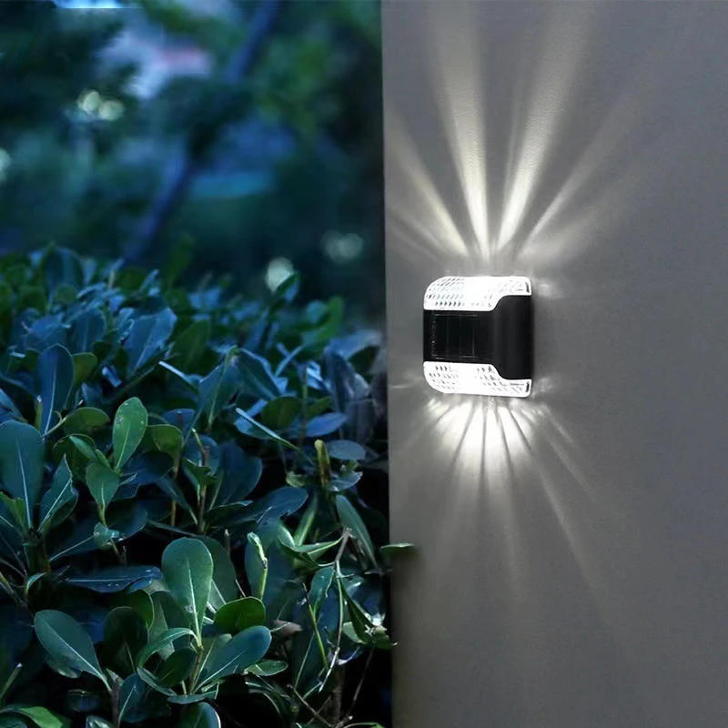 Description Picture 6 of itemSolar Up And Down Wall Lights;Outdoor Waterproof LED Step Light;Solar Fence Lights For Outdoor Yard Garden Lawn Patio Courty