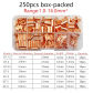250pcs No Pliers