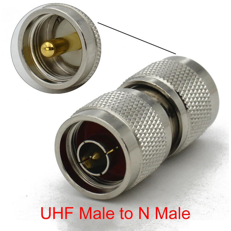 Description Picture 3 of itemConnector N to UHF PL259 SO239 Male Plug & Female Jack Straight RF Coaxial adapter UHF To N For radio antenna Wire Terminals