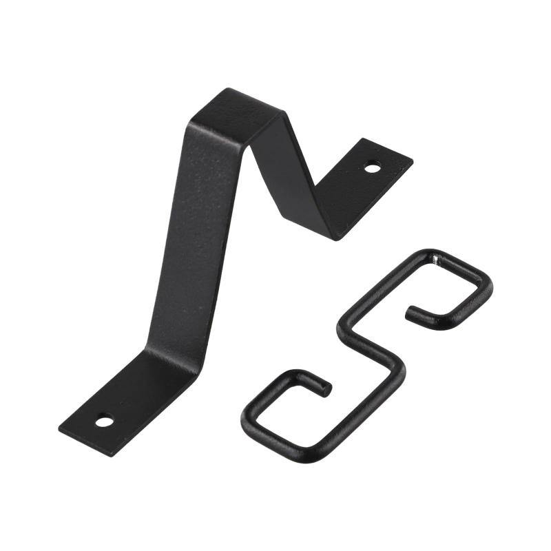 Description Picture 5 of item1 Set Rain Chain Hook Rain Chain Drain Adapter Rain Chain Adapter Chained Rain Chain Install Adapter Iron Hook Rain Chain