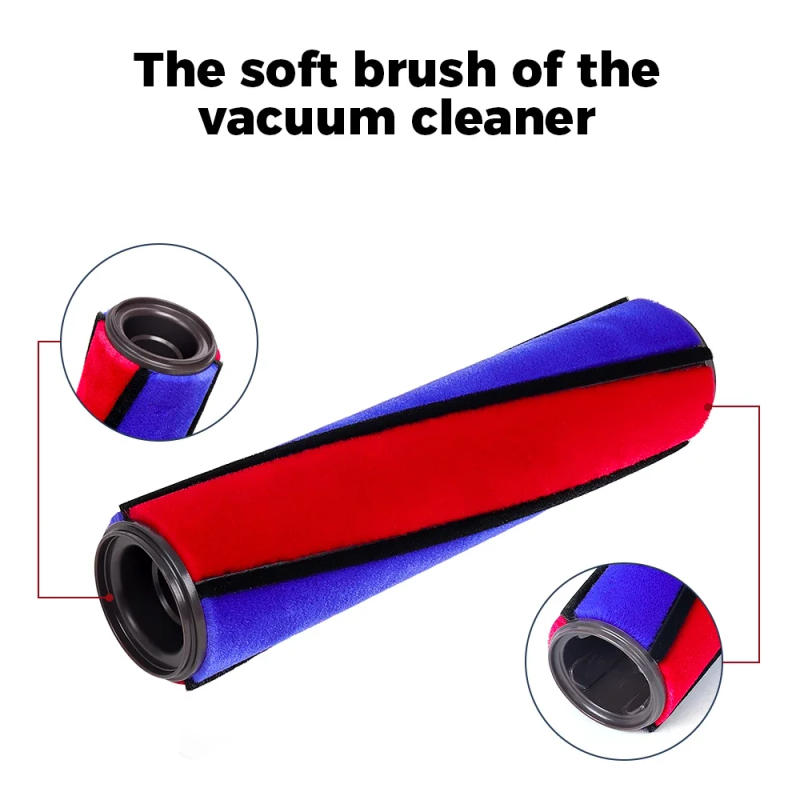 Description Picture 3 of itemRoller Bar Replacement Accessories For Dyson V6 V7 V8 V10 V11 Vacuum Cleaner Spare Part Soft Roller Brush Carpet Brushroll Bar
